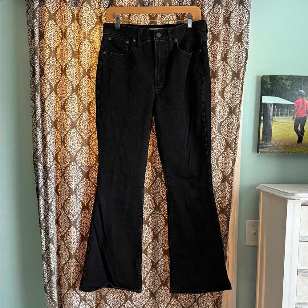 Madewell Black Flare Women’s The Perfect Vintage Jeans size 29